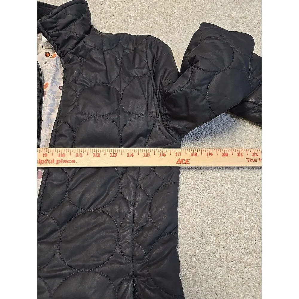 Patagonia Mor Coat 28496 Black Full Length Poly Fill  Women's‎ Small GUC